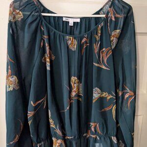 DR2 Blue Flower Sweater